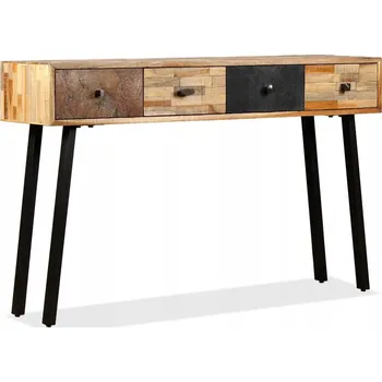 Konferenční stolek Konzolový Stolek ZakitoHome, vícebarevná, matná, 30 x 76 x 30 cm