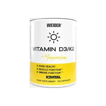 Weider Vitamin D3/K2 + Magnesium 120 kapslí