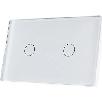 vypínač Dvojitý dotykový vypínač Bseed bílý BS0007WF