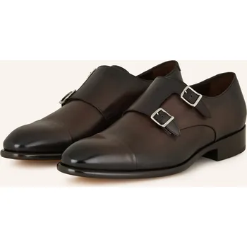 Pánské mokasíny Doucal's Pánské Monky S Dvojitou Přezkou Basquiat, tmavě...