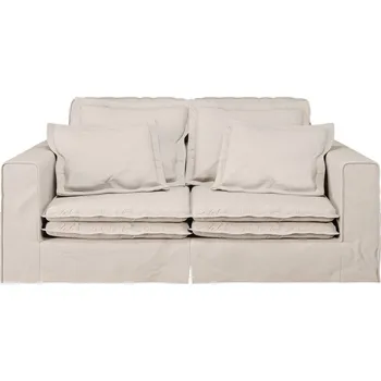 Pohovka Krémová pohovka 196 cm Nora – Ropez ID_1729530