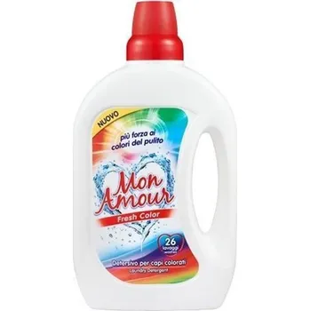 Prací gel Felce Azzurra prací gel Mon Amour Fresh Colour, 26 pracích dávek