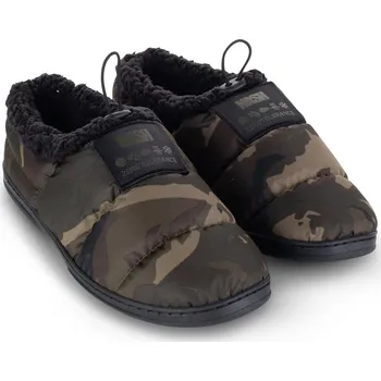 Rybářské oblečení Nash Nazouváky ZT Deluxe Bivvy Slipper Camo - 45