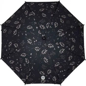 Dooky Slunečník na kočárek 76 cm, Romantic Leaves Black