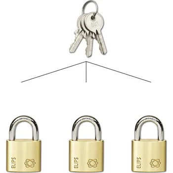 Visací zámek Richter Czech RV.ELIPS.30.SU1