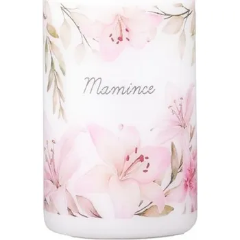 Svíčka Válec 50x90 mm Mamince - lilie květ, svíčka ( )