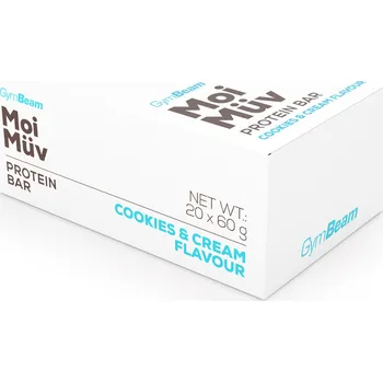 MoiMüv Protein Bar 20 x 60 g cookies & cream