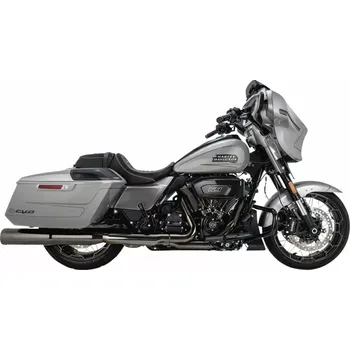 Výfuk pro motocykl Koncovky výfuku VANCE & HINES HI-OUTPUT SLIP-ONS typ 16468 pro HARLEY DAVIDSON TOURING rok 2017-2023 viz popis, barva tmavý chrom, vnější průměr 11,5 cm (4-1/2") (FLHT/FLHTK/FLHX/FLTRX/FLTRU/FLTRK/FLHR)