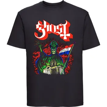 Pánské tričko Tričko Rockové kapely Ghost Velikost: 5XL