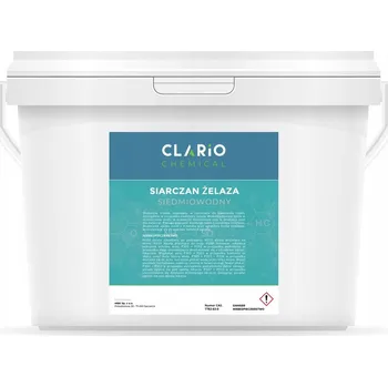 Hnojivo Síran železnatý Clario Chemical – kvalita, mech, slimáci, hnojivo na trávník 3 kg, 3000 g