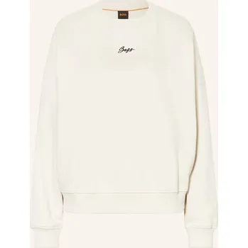 Dámská mikina Boss Dámská Mikina Esweaty, krémová, 36