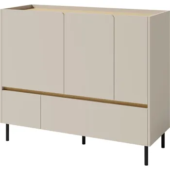 Komoda Meblar Komoda LUCA LC8 Barevné provedení: pískově béžový, dub olejovaný