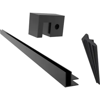 CERANO - Příslušenství pro instalaci rohového Walk-in Onyx - černá matná