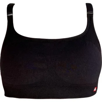 Podprsenka BARNETT AT-013 TOP Sport - bezešvá podprsenka, Černá XS ČERNÁ