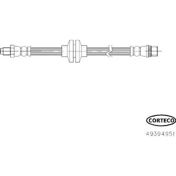 Brzdová hadice Brzdová hadice CORTECO 49394951