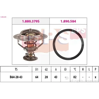 Auto-moto Termostat, chladivo EPS 1.880.649