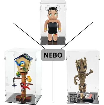 Stavebnice LEGO Box pro LEGO® Já jsem Groot, Ptačí budka a 400% Bearbrick