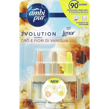 Osvěžovač vzduchu Ambi Pur Osvěžovač vzduchu náplň do elektrického strojku 20 ml GOLDENE ORCHIDEJ