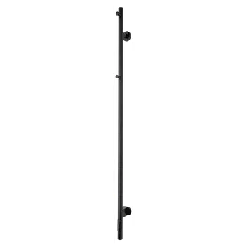 Radiátor Koupelnový radiátor Eldo 1, 1400 mm, 30 W, oblý, elektrický, černý ELDO1-T-SO