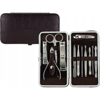 Sada na manikúru/pedikúru 12 Ks + Pouzdro