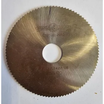 Pilový kotouč Pilový kotouč na kov 100x2,5x22 100z HSS ČSN 2910 PILANA výprodej