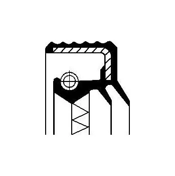 Těsnicí kroužek hřídele, diferenciál CORTECO 01029152B