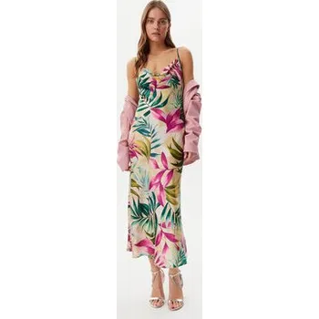 Dámská móda Guess Každodenní šaty W5GK85 WH9C2 Zelená Regular Fit L