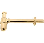 RAV SLEZÁK Designový Sifon "Lahev", Zlatá Lesklá (MD0545Z)