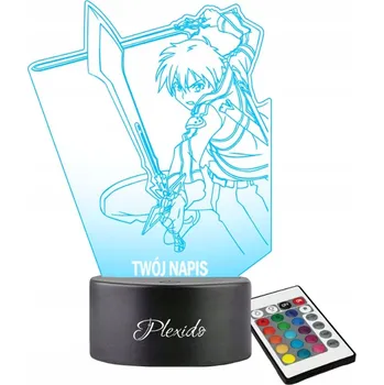 Lampička Plexido vícebarevná Noční lampa