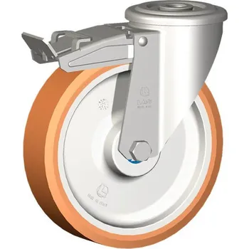 Pojezdové kolečko Nerezové polyuretanové pojezdové kolo 19227FR-ADINYL 080 INOX20