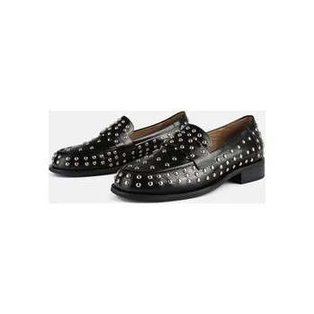 Dámské mokasíny L37 Mokasíny ALL OVER AGAIN Černá 36