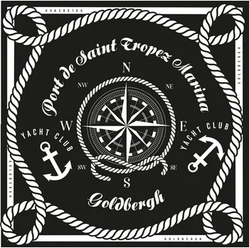 Cyklistické kalhoty Šátek Goldbergh Atlas Scarf Black