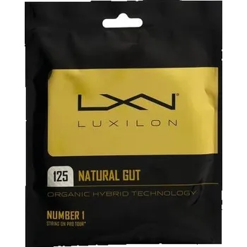 Struna na výplet tenisové rakety Tenisový výplet Luxilon Natural Gut 1.25