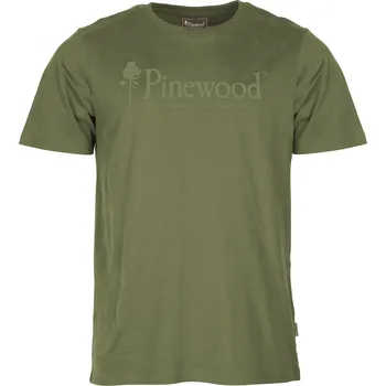 Pánské oblečení Pinewood Pánské lovecké tričko Outdoor Life Velikost: L Pine Green