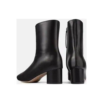 Dámské kozačky L37 Polokozačky SIMPLE ONE Černá 37