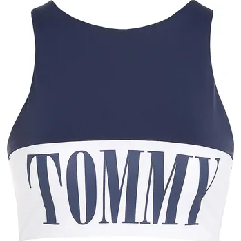 Dámské plavky Dámský plavkový top UW0UW04080-C87 - Tommy Hilfiger M