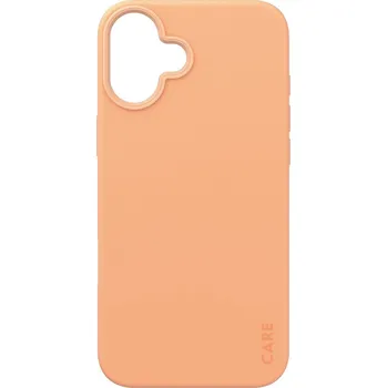 Náhradní kryt pro mobilní telefon PanzerGlass Care iPh 16 Plus MagS Fearless Peach 1391