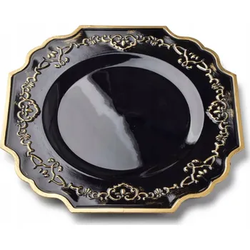 Podtácek PODŠÁLEK na stůl MONDEX BLANCHE ČERNÝ 33 cm K3