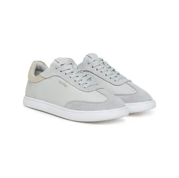 Dámské tenisky Sneakersy Calvin Klein Cupsole Lace Up - Lth Sue Mix HW0HW02435 Šedá 41
