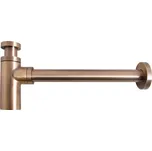 RAV Slezák Sifon umyvadlový kovový bez výpusti 5/4" x 32 mm, stará mosaz, MD0232SM