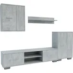 Obývací stěna ZETA barva industrial