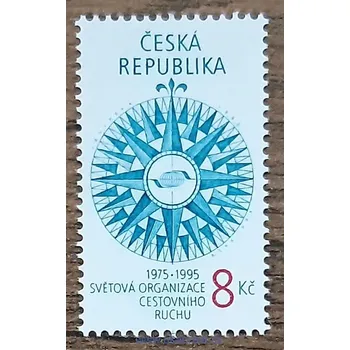 Sběratelství ČR ** 61 20. výročí Světové organizace cestovního ruchu, r. 1995