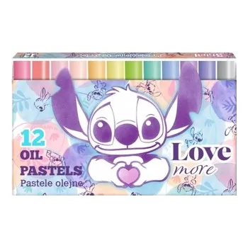 Disney Fashion. Pastele olejne 12 kolorów. Pastel Stitch