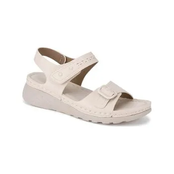 Dámské sandále Sandály Clara Barson WYL0510-07 Béžová 42