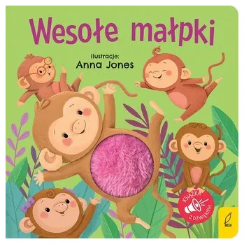 První čtění Wesołe małpki. Naciśnij brzuszek