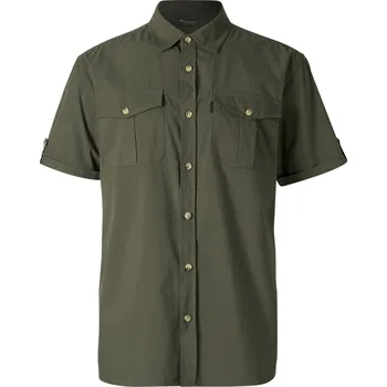 Pánská košile Pinewood Pánská lovecká košile Safari S/S Velikost: 3XL Moss Green