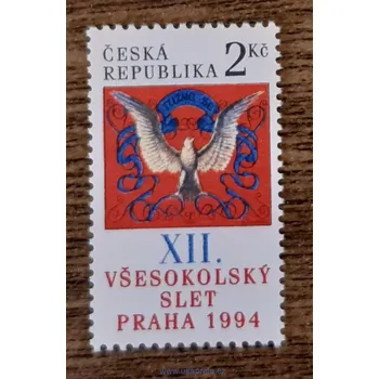 Sběratelství ČR ** 47 XII. všesokolský slet v Praze, r. 1994