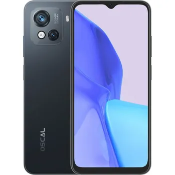 Mobilní telefon OSCAL C80 8 + 128 GB Midnight Black OSC007B3
