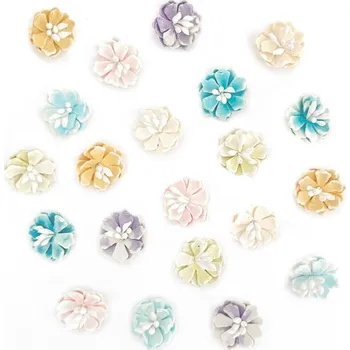 Party dekorace DP Craft Papírové květiny-kamélie 21ks