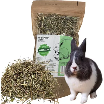 Krmivo pro hlodavce OREGANO BYLINKA PŘÍRODNÍ BYLINKY PRO KRÁLÍKA HLODAVCE PAMLSEK 100G